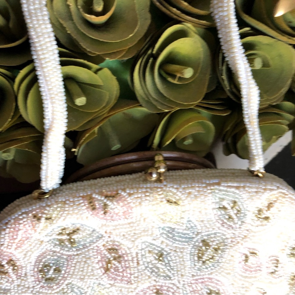 Vintage All Beaded Evening Bag/Clutch - Picture 7 of 13
